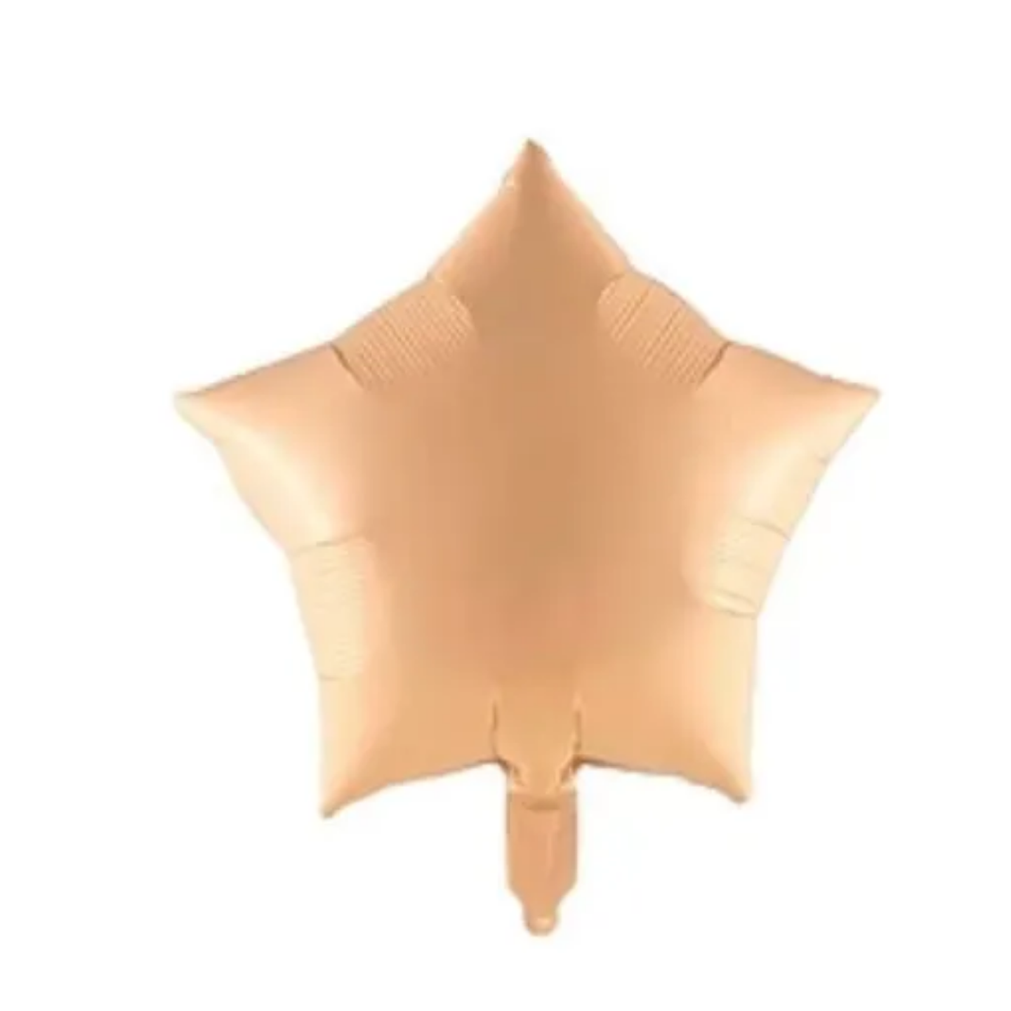 Globo Foil Metálico Estrella Beige 18