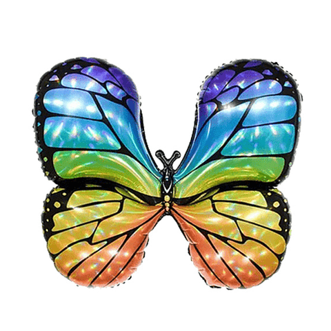 Globo Foil Metálico Mariposa con Helio 79cm