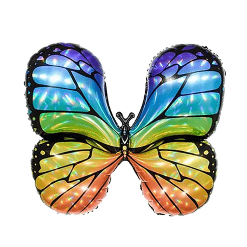 Globo Foil Metálico Mariposa con Helio 79cm 1