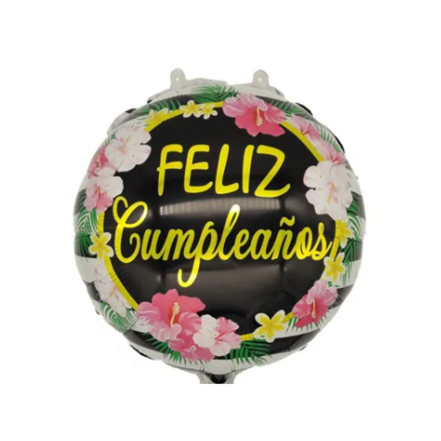 Globo Foil Metálico Feliz cumpleaños con Helio 45cm 18