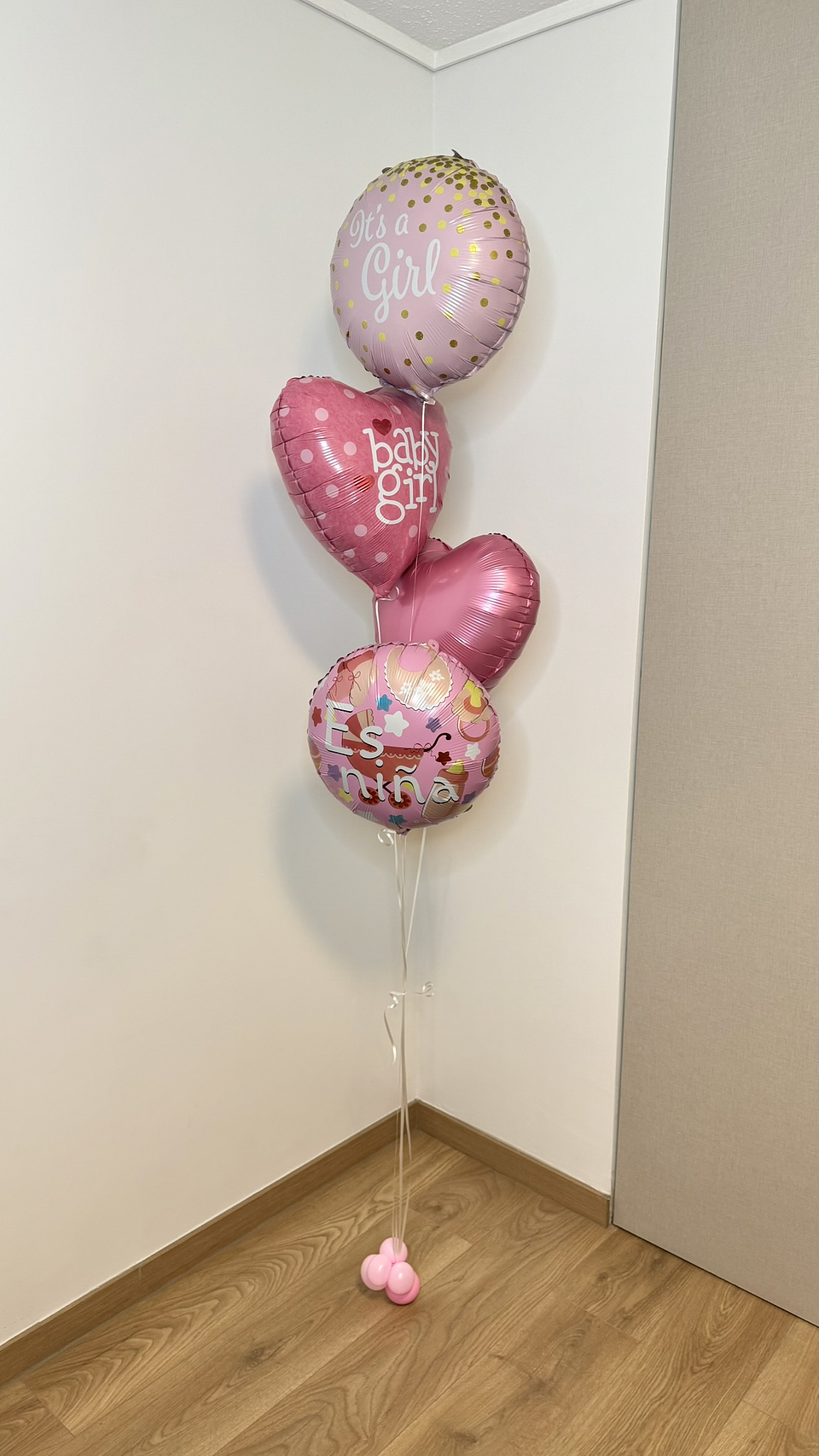 4 Globos Foil Metálico Temática Baby 3