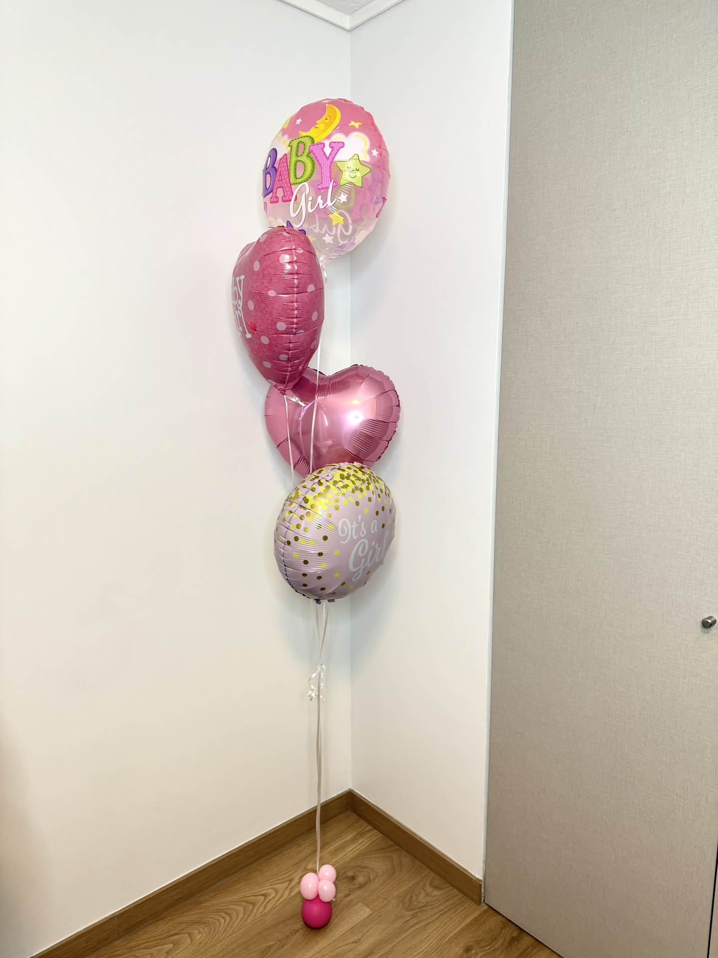 4 Globos Foil Metálico Temática Baby 4