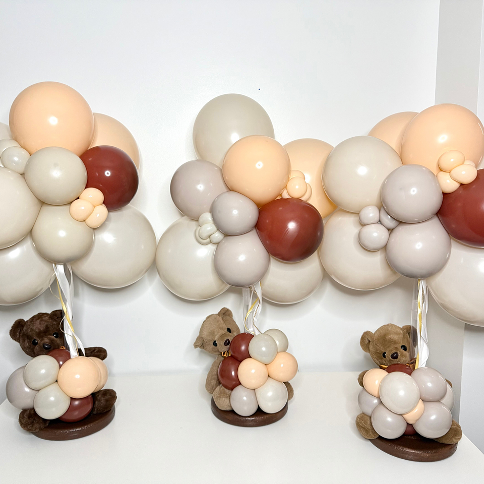 Centro de Mesa con osito  5