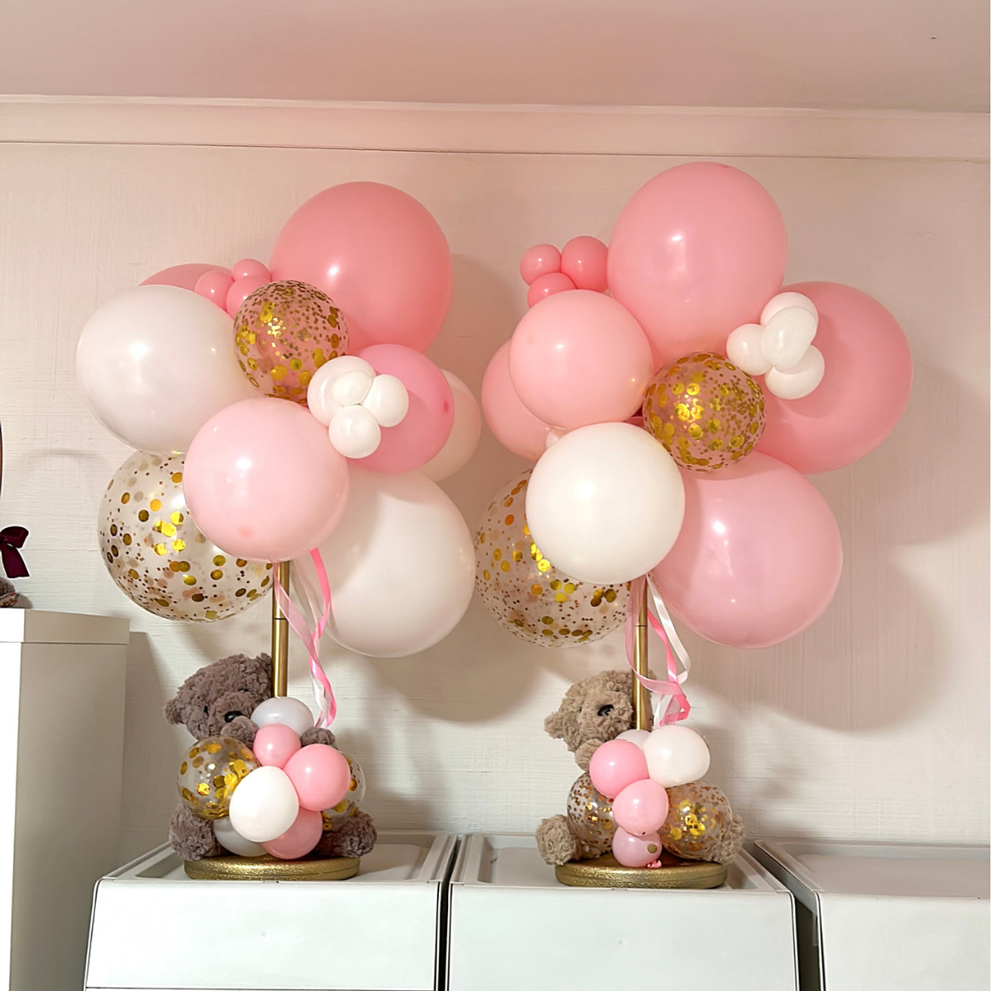 Centro de Mesa con osito  3