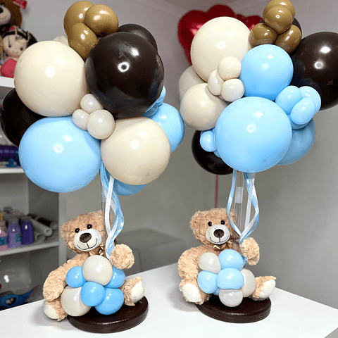 Centro de Mesa con osito 