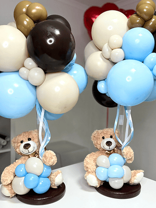 Centro de Mesa con osito 