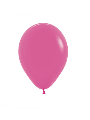 Globo Látex Fucsia 30cm con Helio