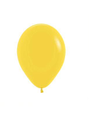 Globo Látex Amarillo 30cm con Helio