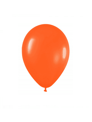 Globo Látex Naranja 30cm con Helio
