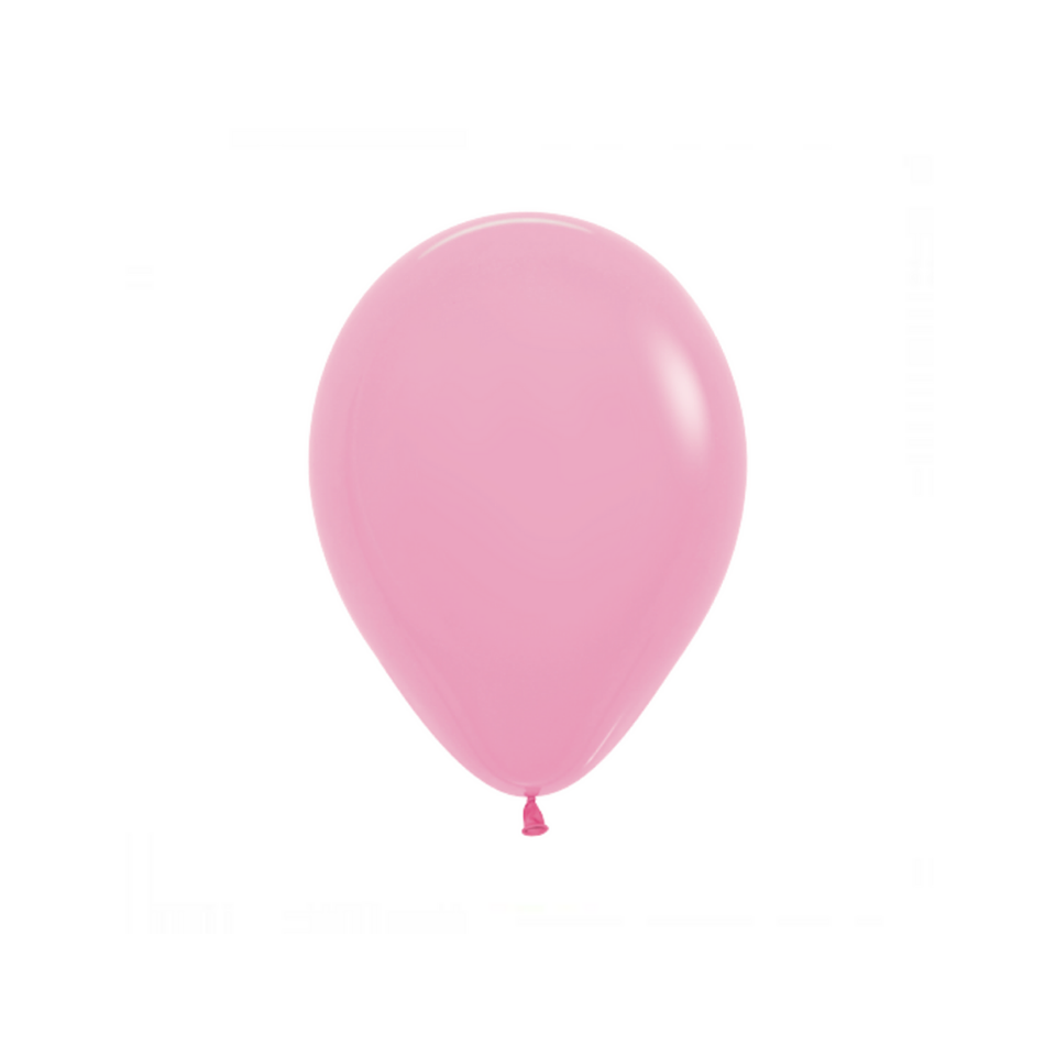 Globo Látex Rosado 30cm con Helio 1