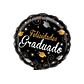 Globo Foil Metálico Felicidades Graduado 45cm con Helio  - Miniatura 2