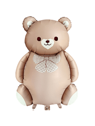 Globo Metálico Oso Teddy con Helio 90cm