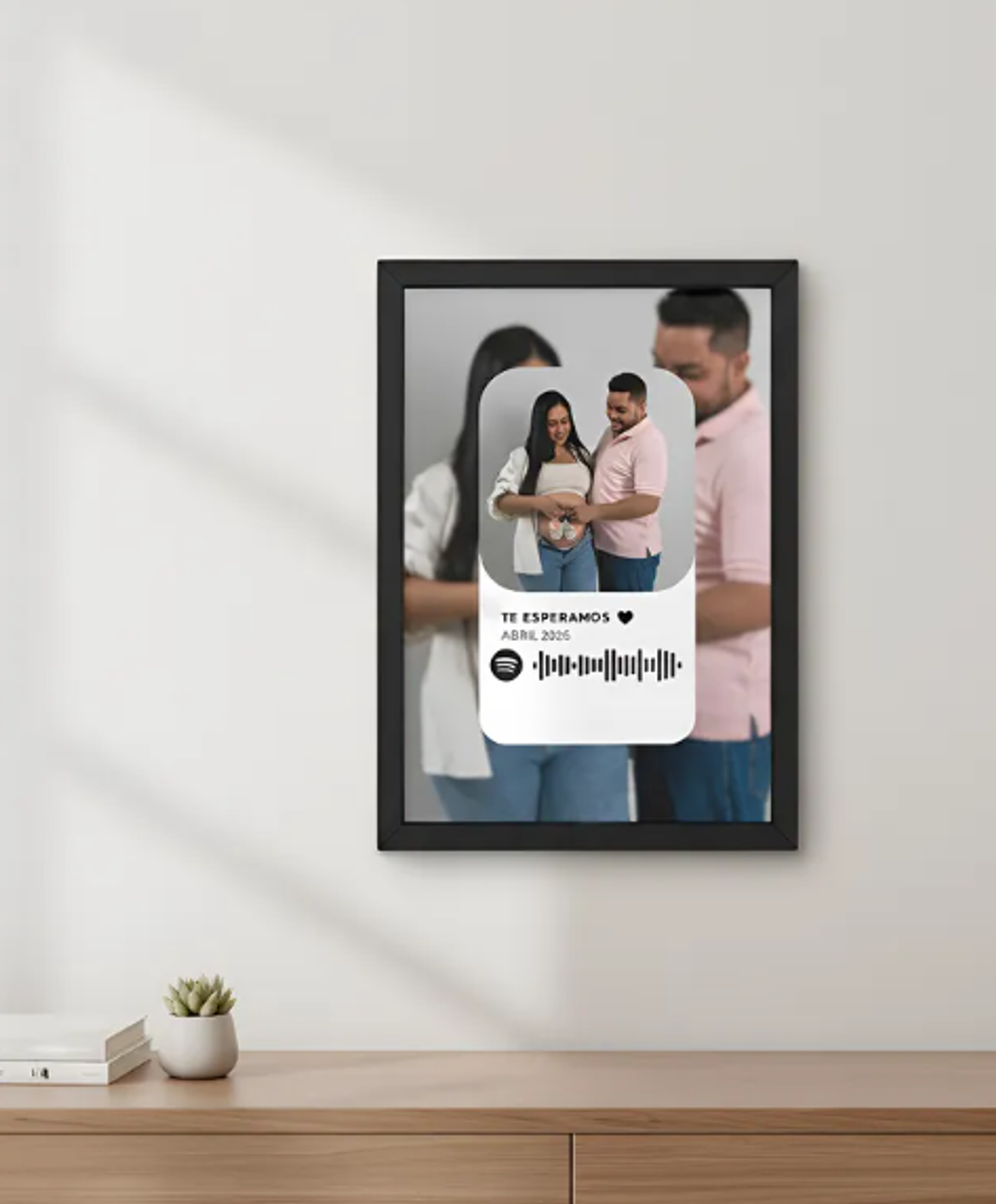 Cuadro Portaretrato Personalizado Love Spotify 4