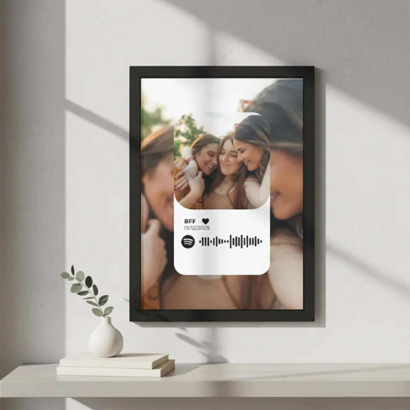 Cuadro Portaretrato Personalizado Love Spotify 5