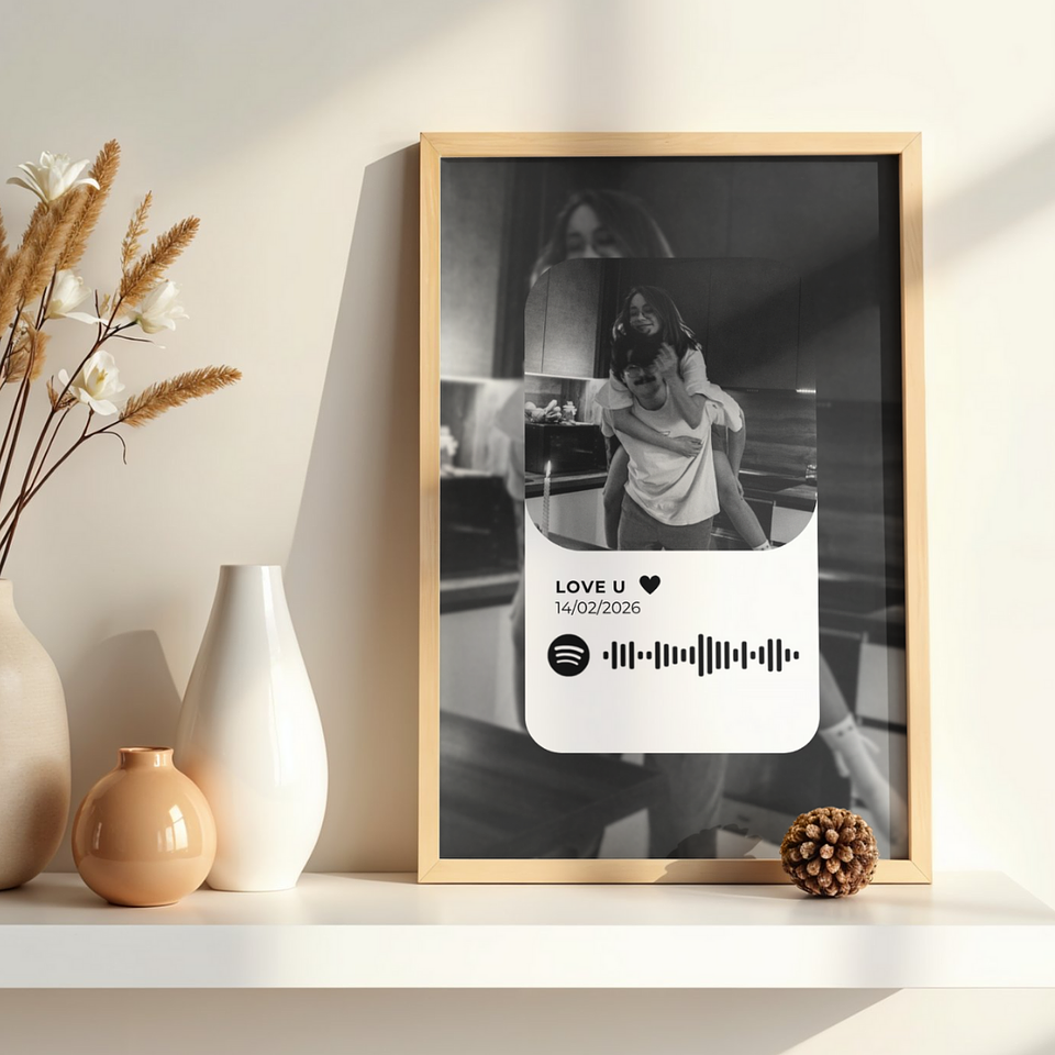 Cuadro Portaretrato Personalizado Love Spotify 7
