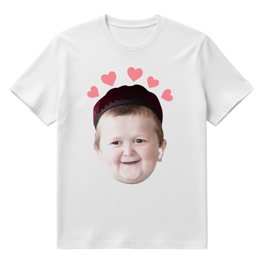 Polera Hasbulla Corazones - Meme Edition 1