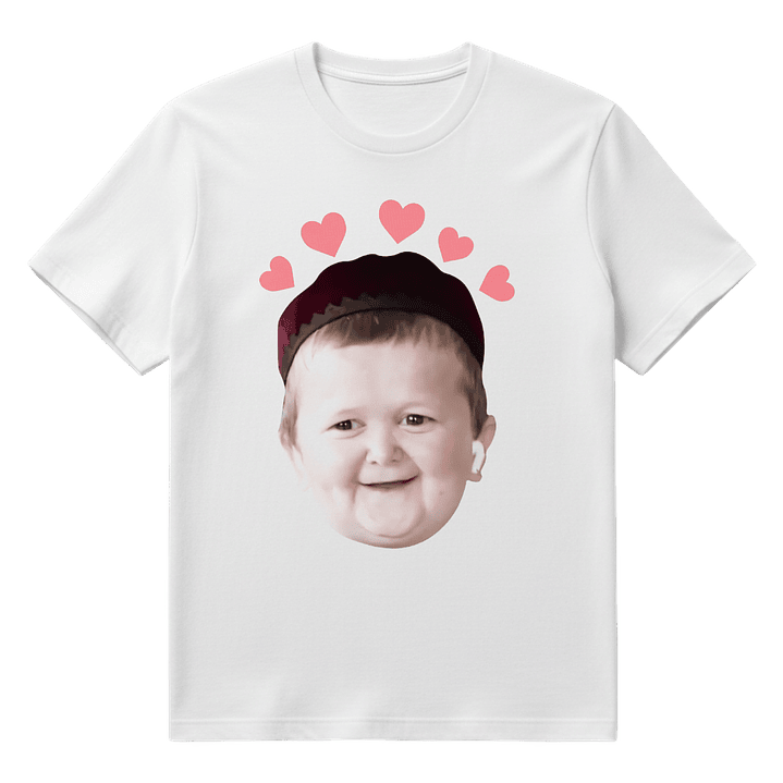 Polera Hasbulla Corazones - Meme Edition 1