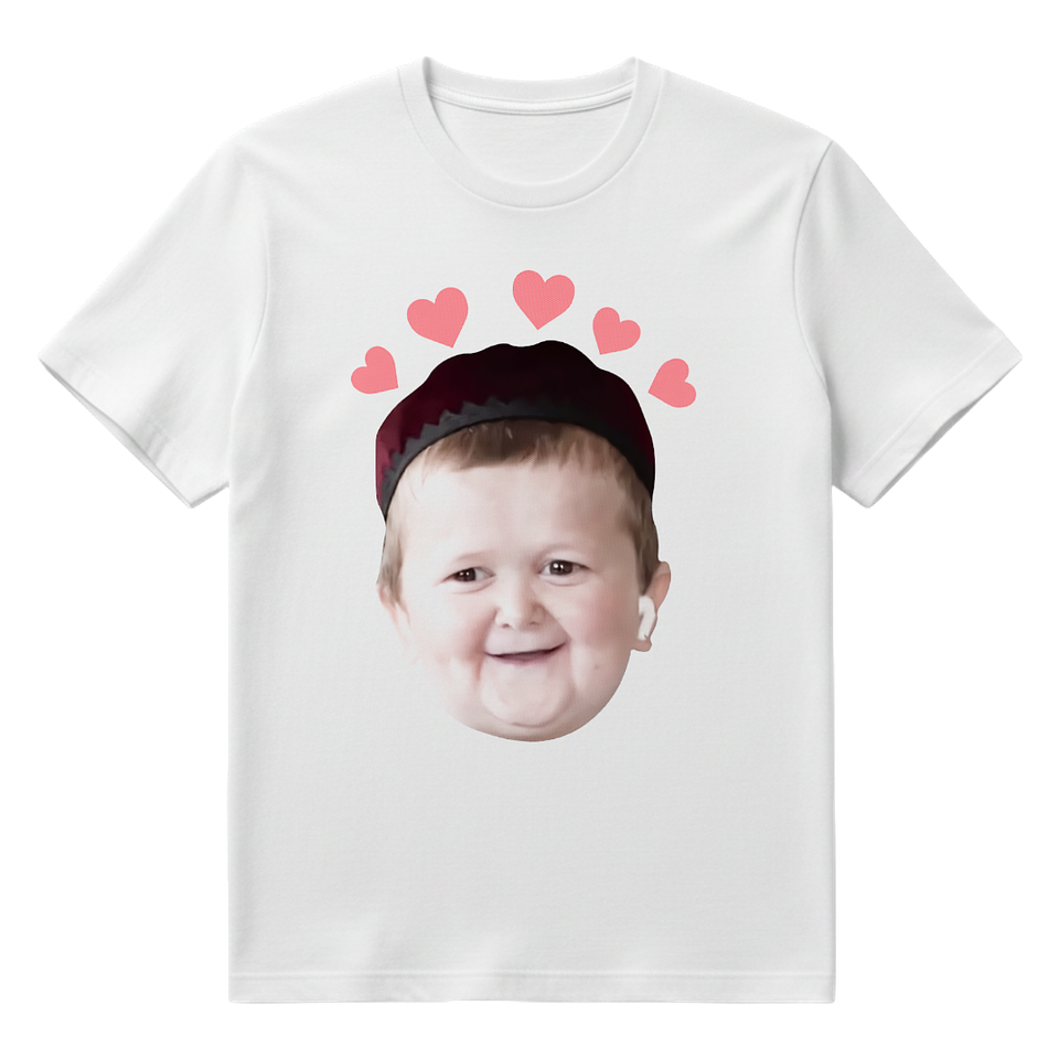 Polera Hasbulla Corazones - Meme Edition 1