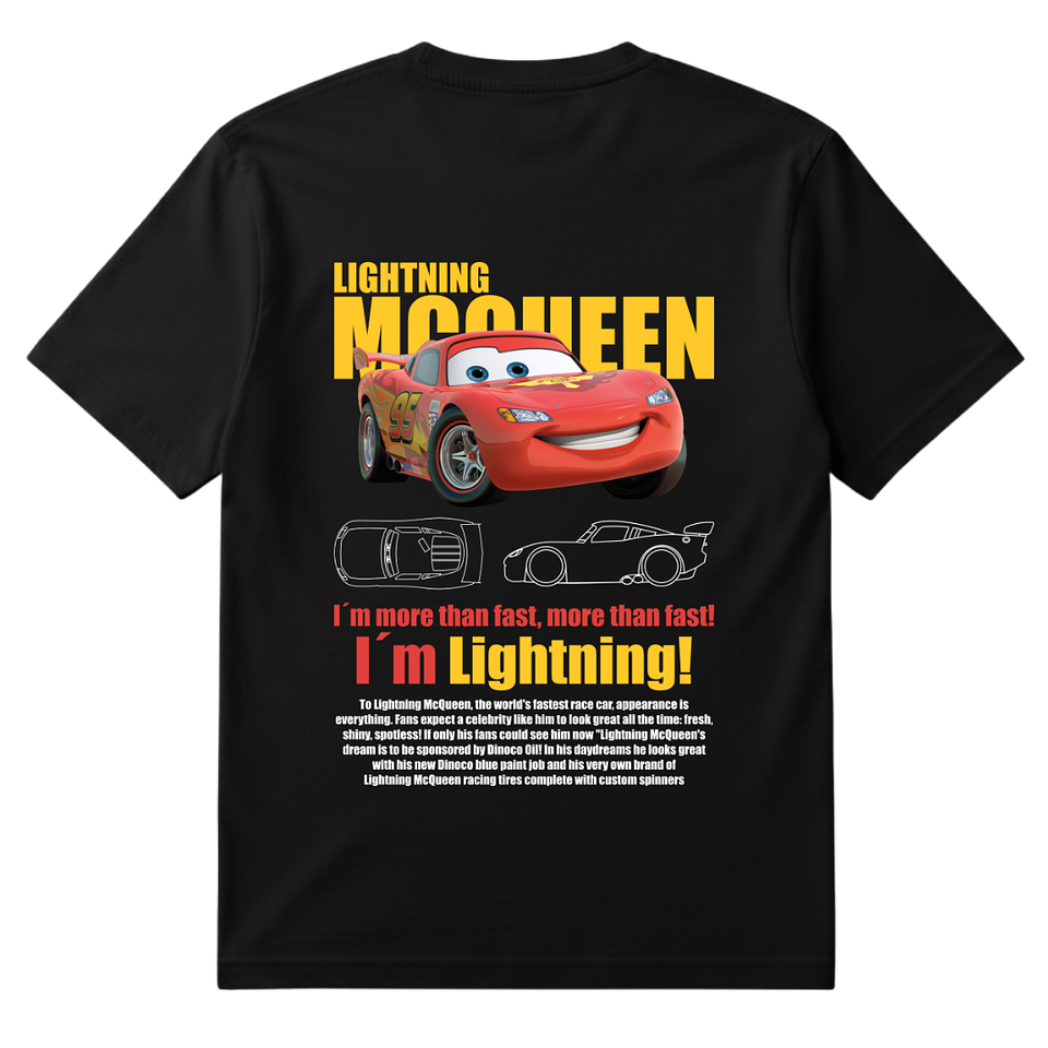 Pack 2 Poleras Pareja - Mc queen y Sally  4