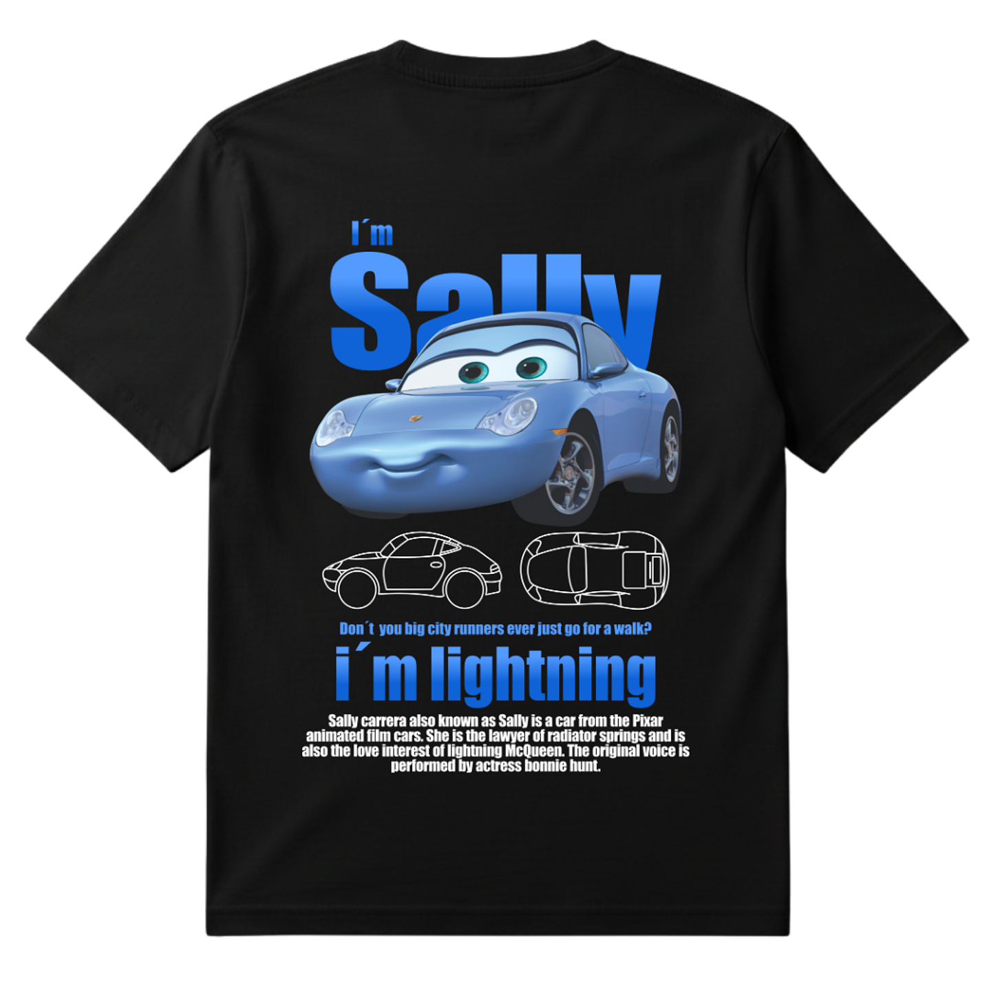 Pack 2 Poleras Pareja - Mc queen y Sally  5