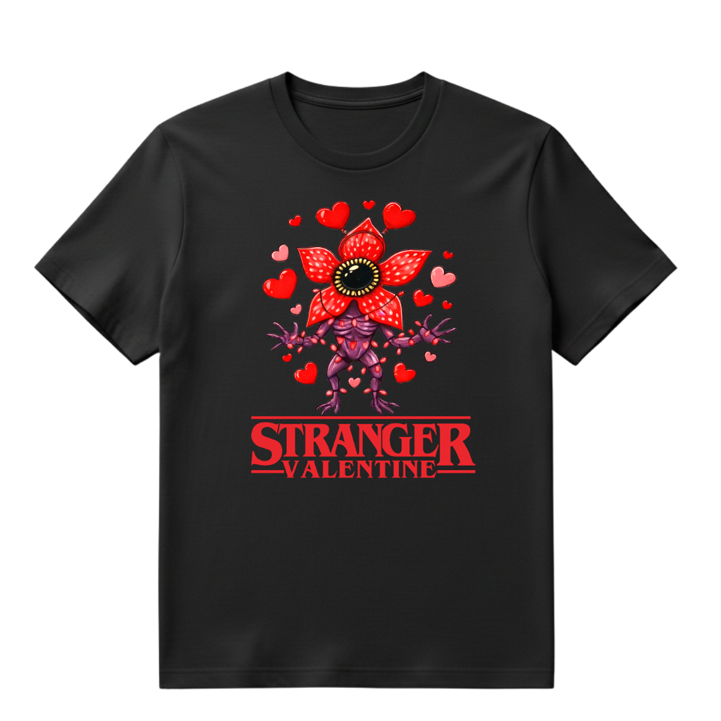 Polera Stranger Valentine - Demogorgon Edition 2