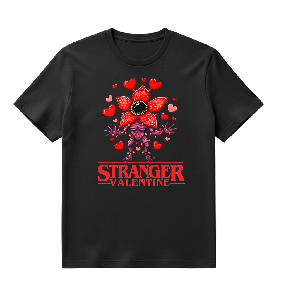 Polera Stranger Valentine - Demogorgon Edition 2