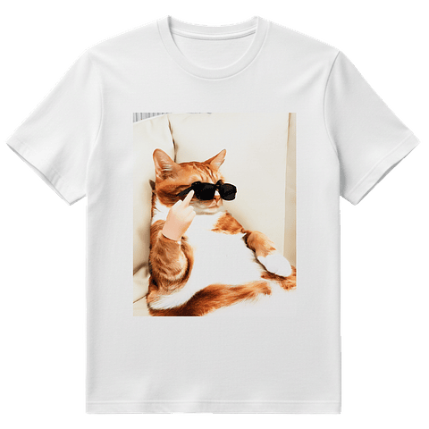 Polera Michi "Cero Paciencia" - Colección Gatos Meme 🐱🖕