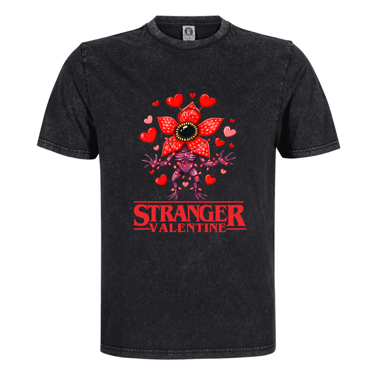 Polera Stranger Valentine - Demogorgon Edition 1