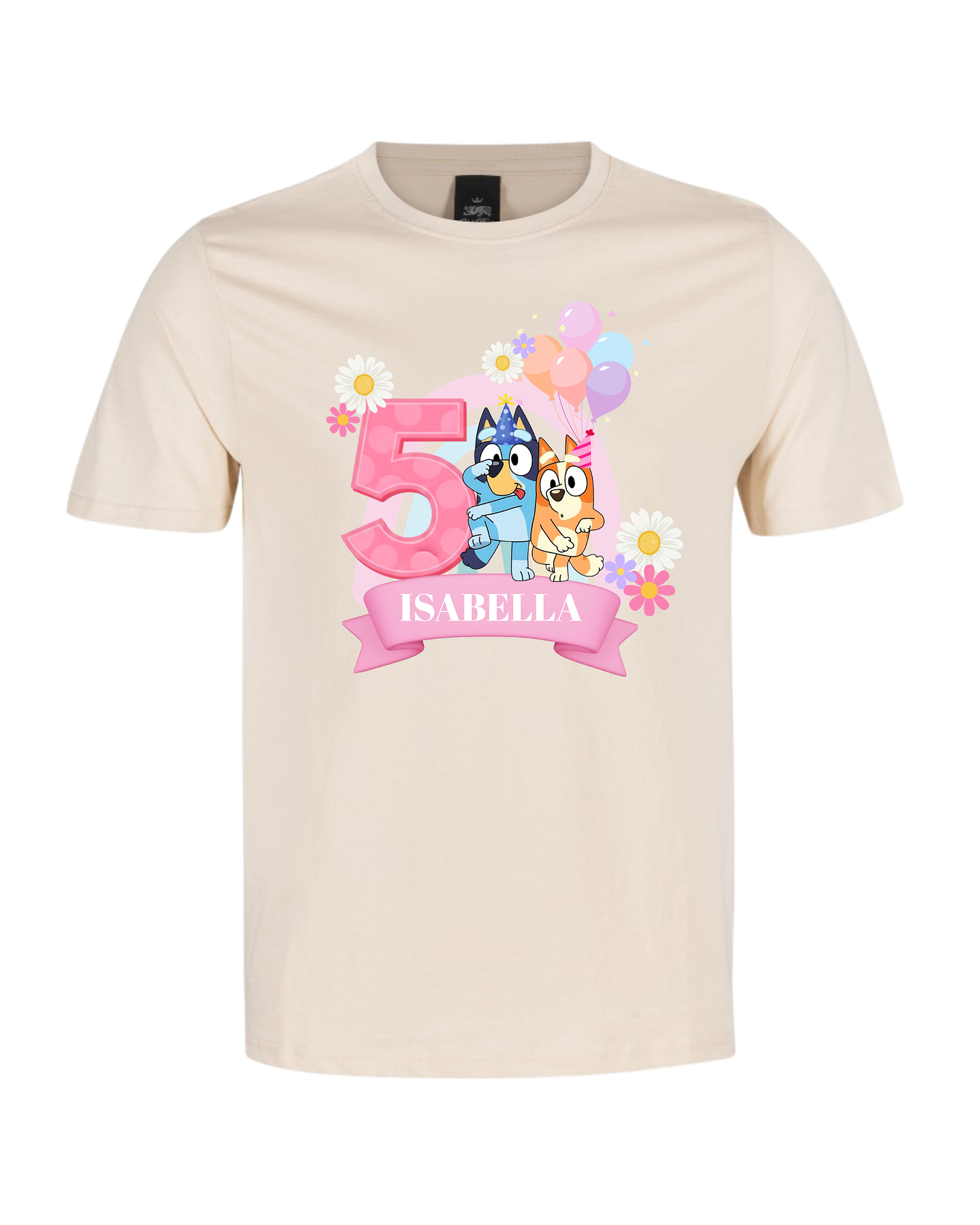 Polera Personalizada Temática Hermanitas Perrunas– Cumpleaños 3