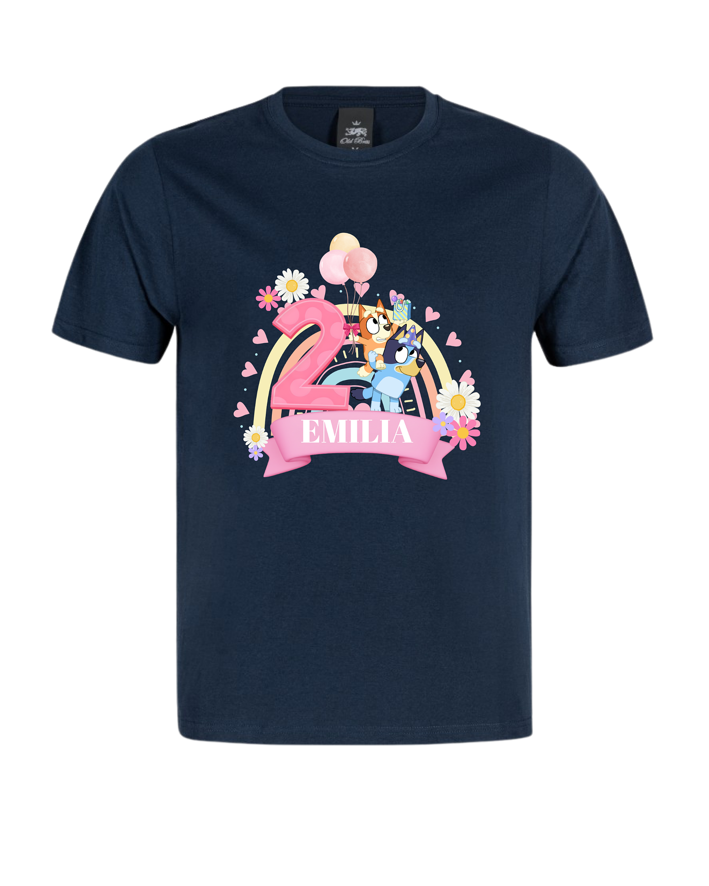 Polera Personalizada Temática Aventuras de Hermanitas – Cumpleaños 3