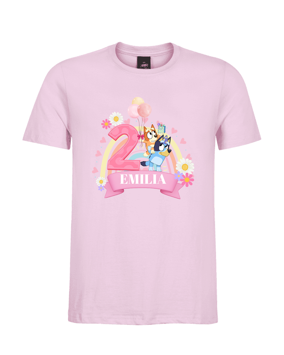 Polera Personalizada Temática Aventuras de Hermanitas – Cumpleaños 4