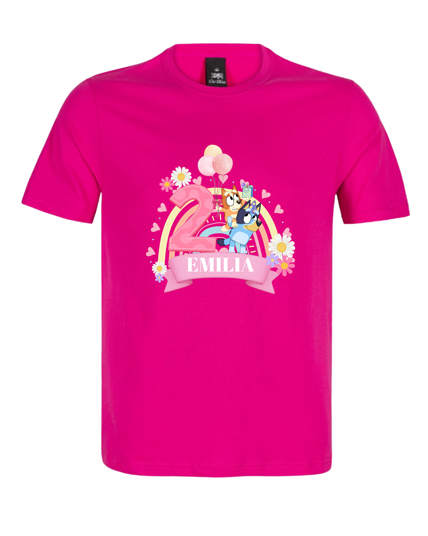 Polera Personalizada Temática Aventuras de Hermanitas – Cumpleaños 7
