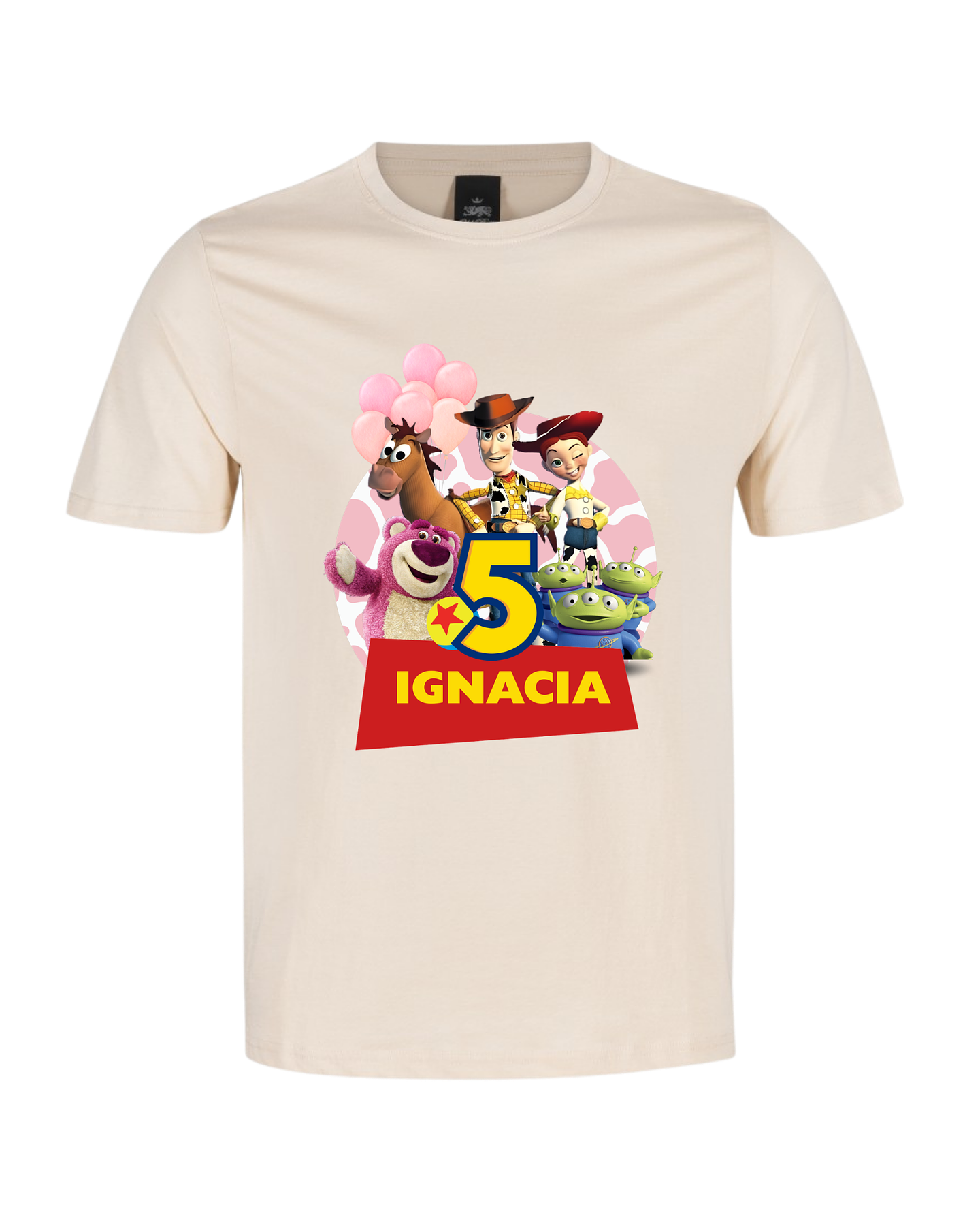 Polera Personalizada Temática Toy 