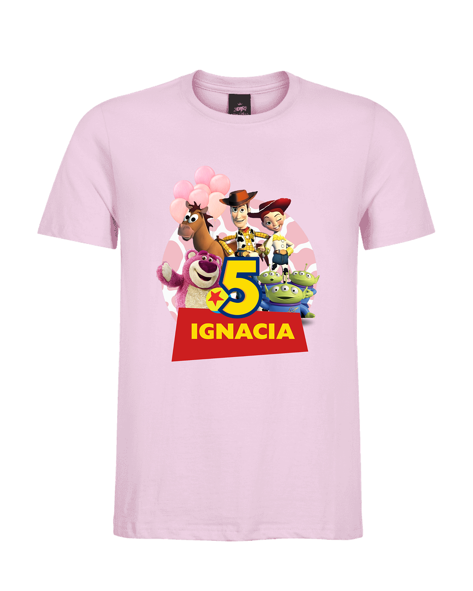 Polera Personalizada Temática Toy 