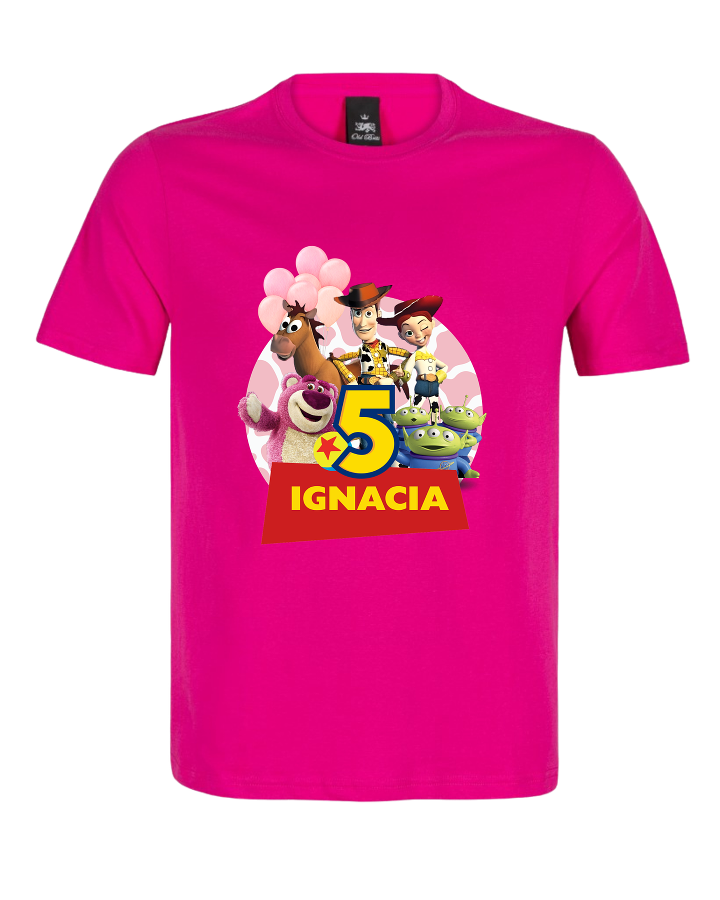Polera Personalizada Temática Toy 