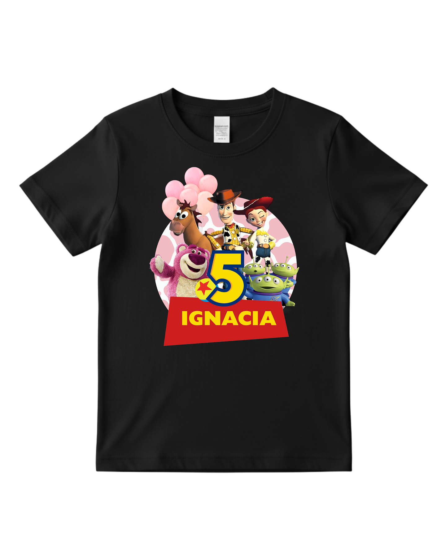 Polera Personalizada Temática Toy 