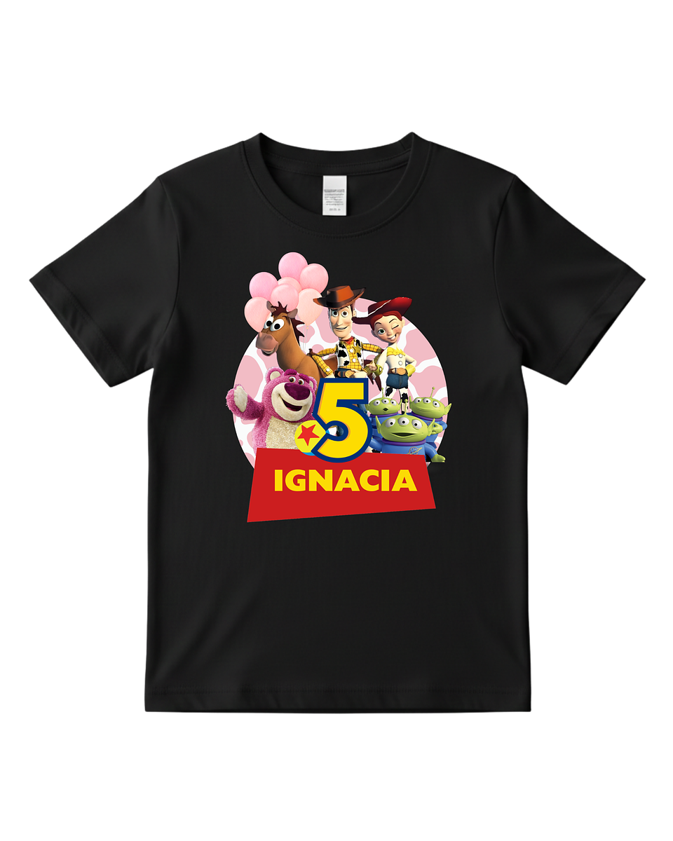 Polera Personalizada Temática Toy 