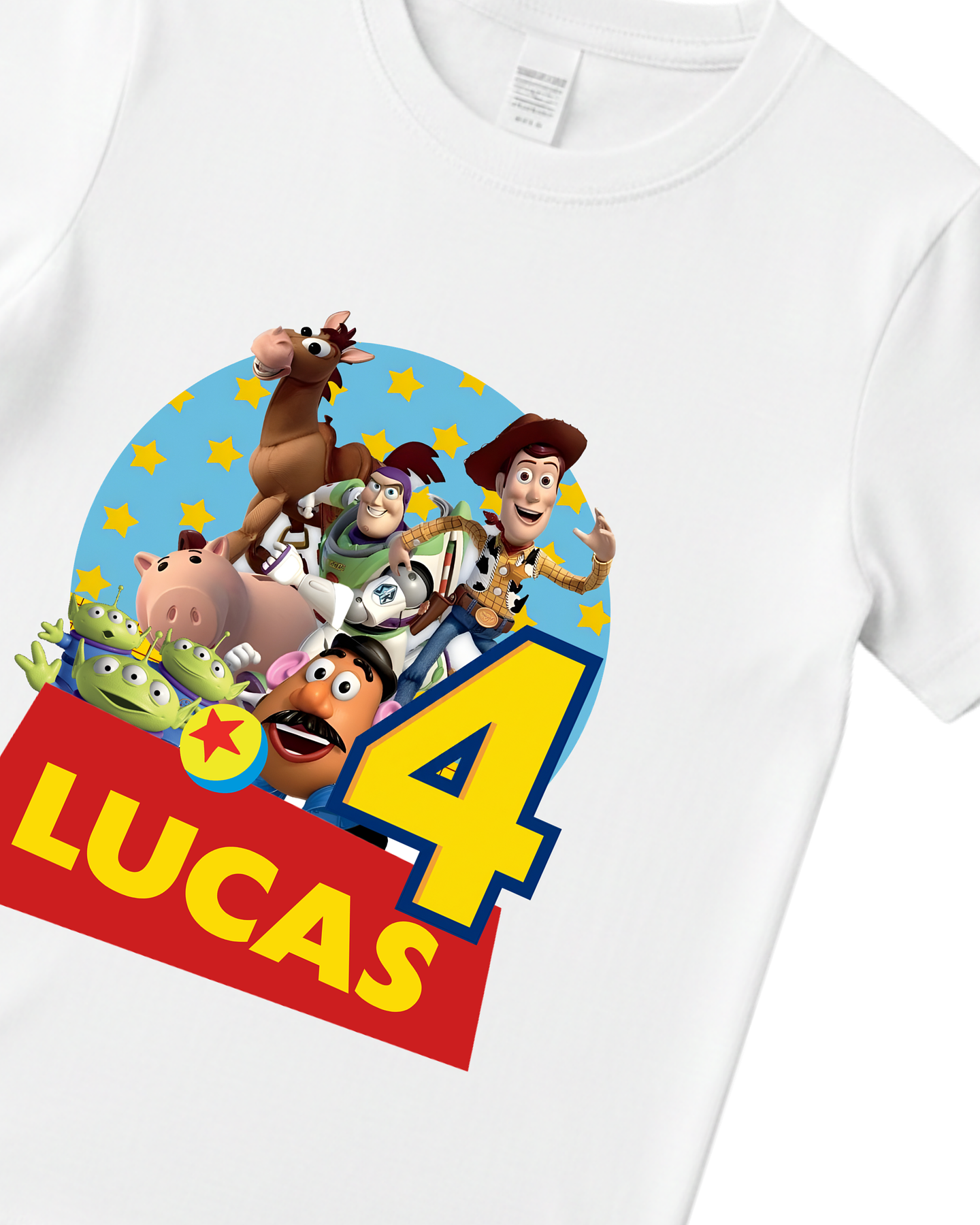 Polera Personalizada Temática Toy 