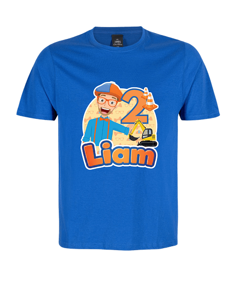 Polera Personalizada Temática "Explorador de Colores" | Cumpleaños