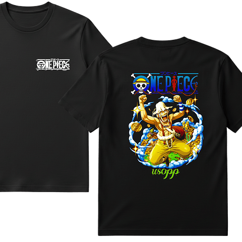 Polera One Piece Usopp – Edición God Usopp