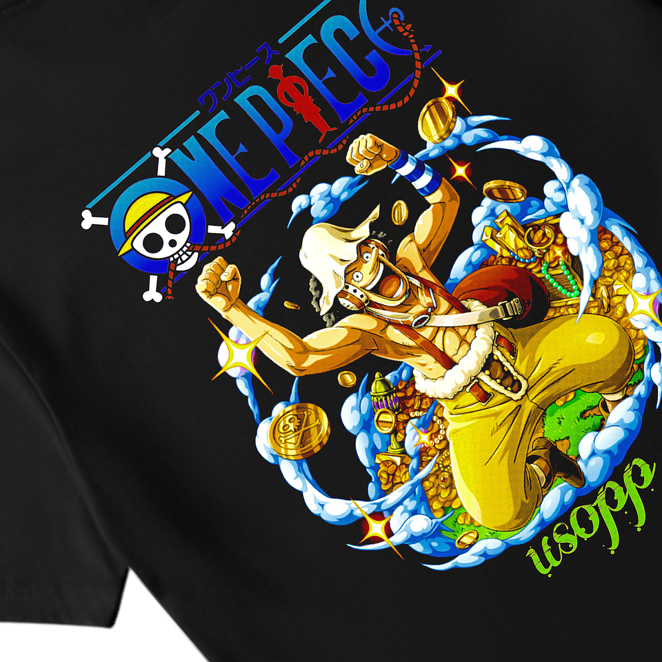 Polera One Piece Usopp – Edición God Usopp 2