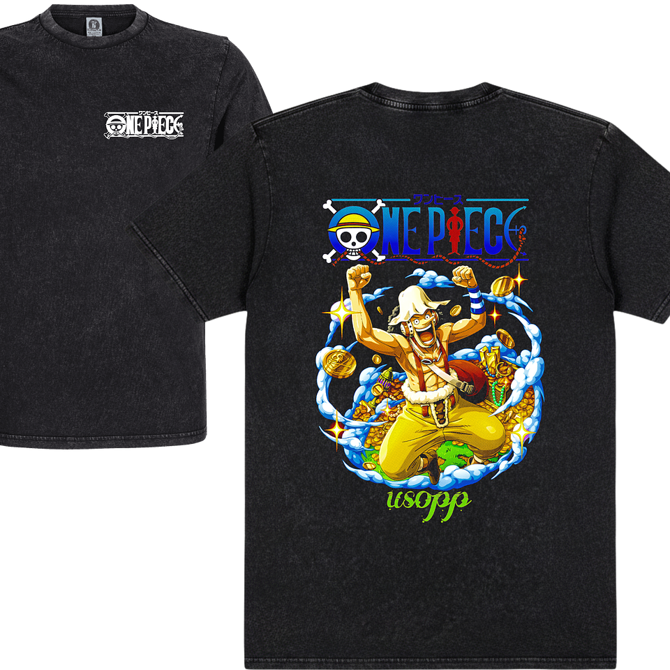 Polera One Piece Usopp – Edición God Usopp 3