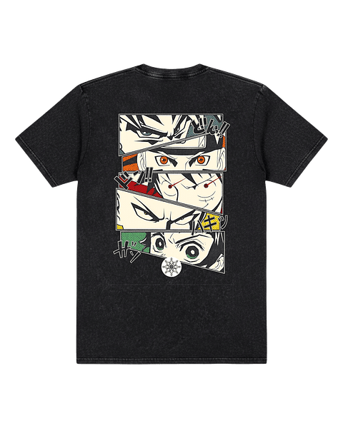 Polera Grandes Guerreros | Anime