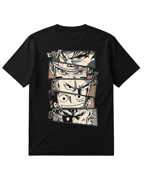 Polera Anime Miradas de Héroes – Edición Leyendas