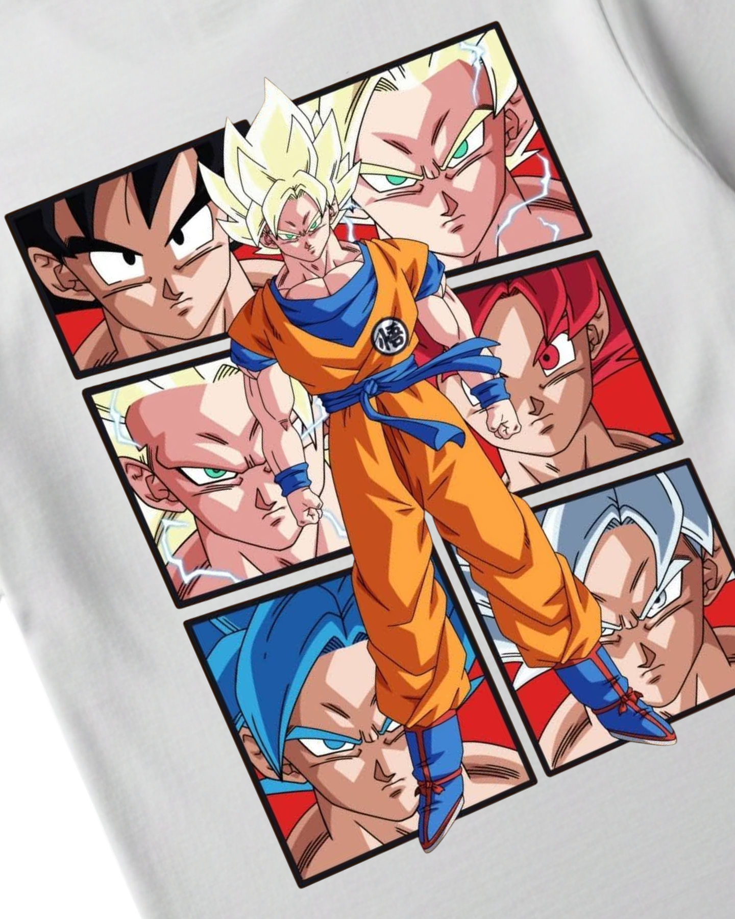Polera Dragon Ball | Goku Evolución 4