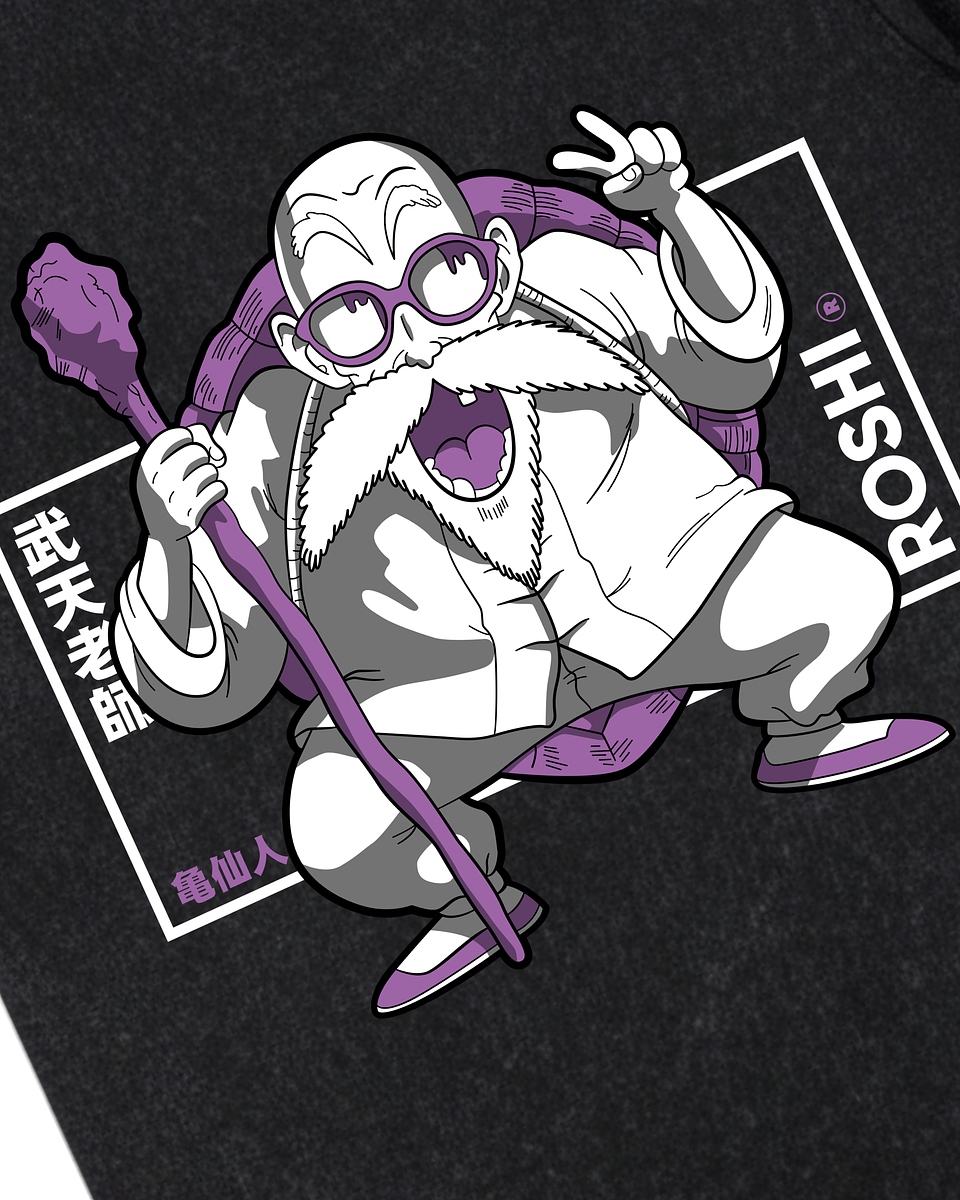 Polera Dragon Ball | Maestro Roshi 2