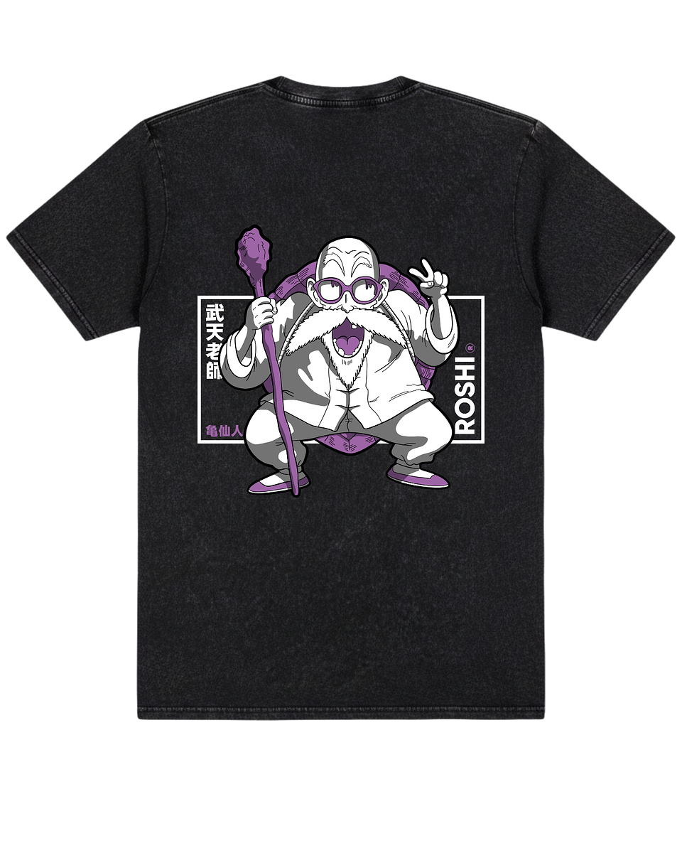 Polera Dragon Ball | Maestro Roshi 3