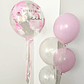 Bouquet de Globos con Helio para Bienvenida de Bebé - Miniatura 1