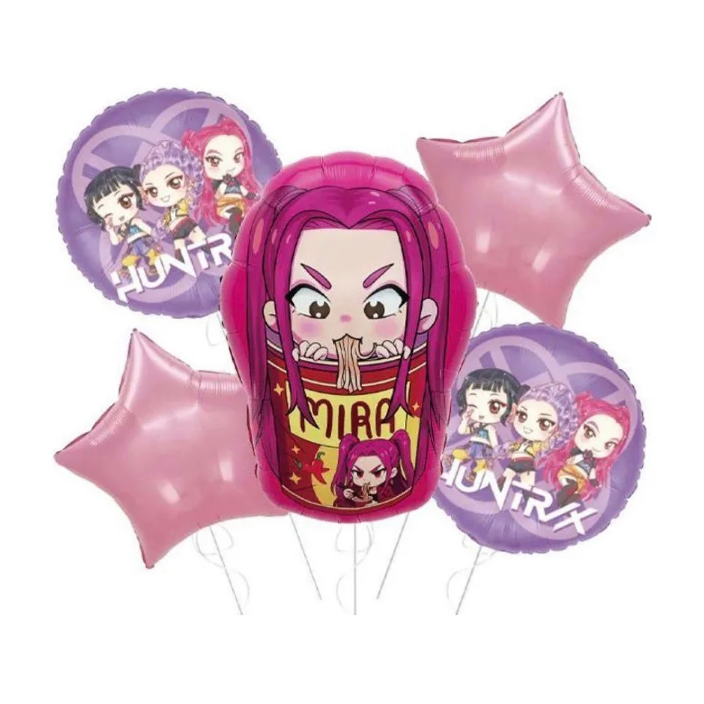 Pack de Globos Guerreras K-pop Mira 1