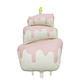Globo Pastel de Cumpleaños Nude Rosa 96cm Ideal para Fiestas - Miniatura 1